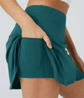 Baseline Pro Two-In-One Tennis Skirt With Hidden Pockets And Flat Waistband For Women