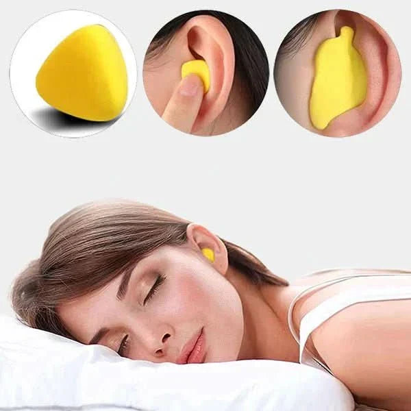 CalmSound Earphones Noise Cancelling Waterproof For Sleep Work Travel