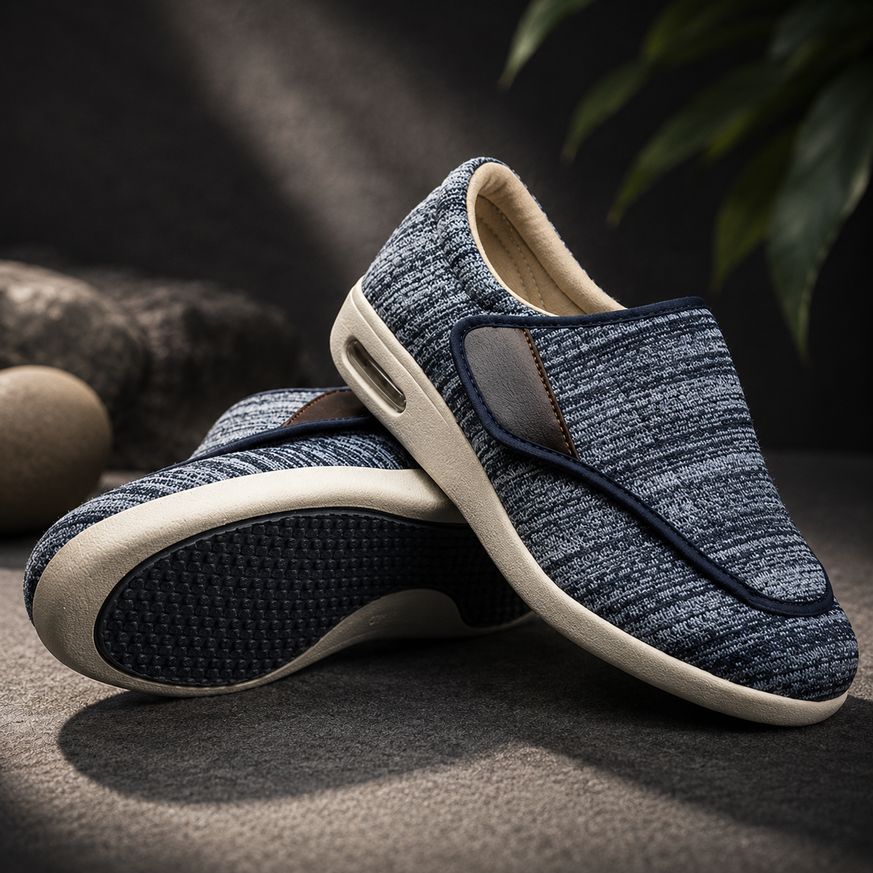 Adjustable Wide-Width Comfort Shoes For Broad Feet All Day