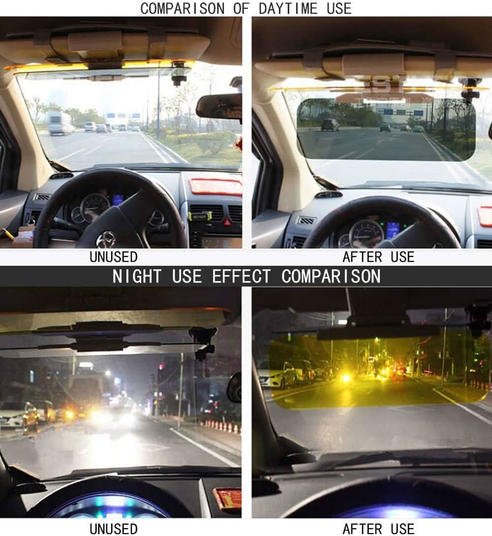 Parasole per auto NovaGuard per una guida senza abbagliamento e il comfort del conducente