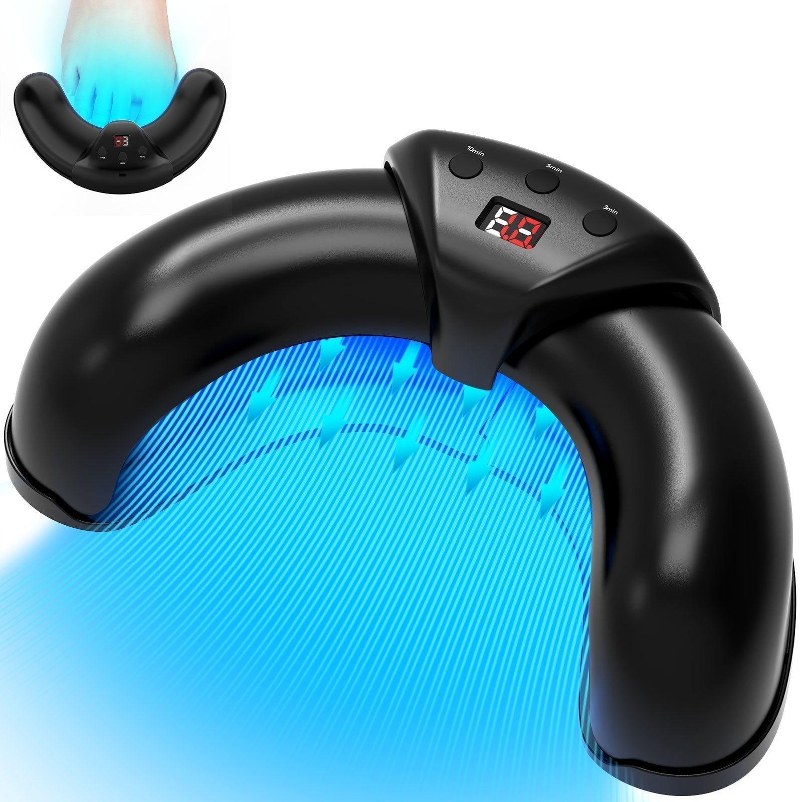 LumaNail LED Light Therapy System for Nails at Home