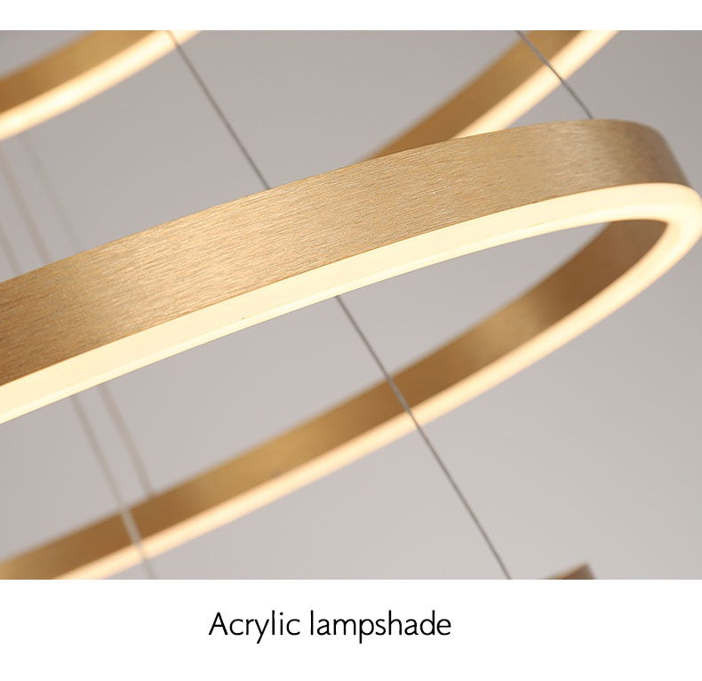Cirkulær Luna Lampe