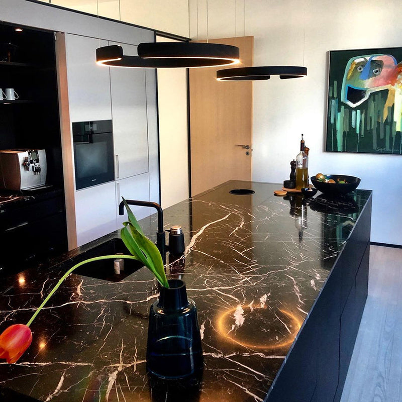 ModernLuxe | Moderne cirkel LED-hængelampe – til soveværelse, spisestue og stue