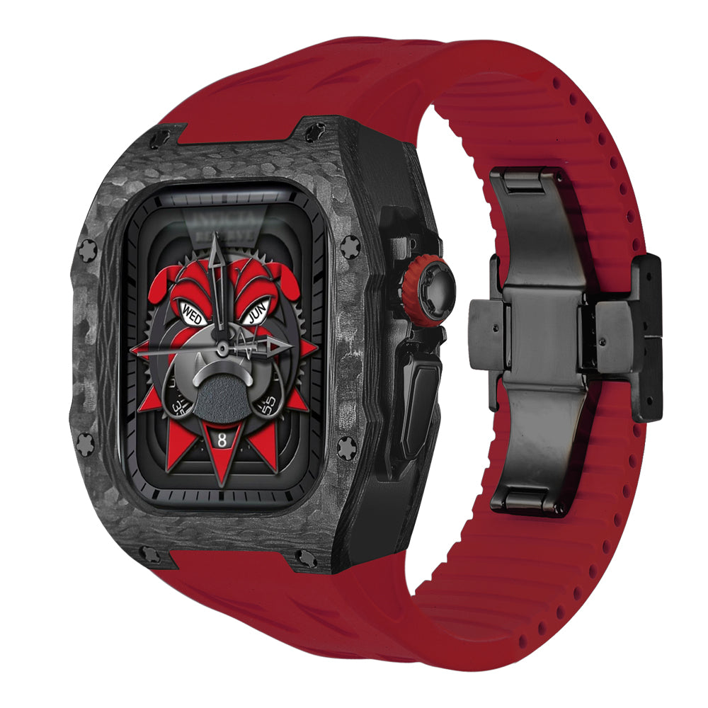 Apple Watch Ultra için RM7006 Karbon Fiber Kasa Yenileme Kiti