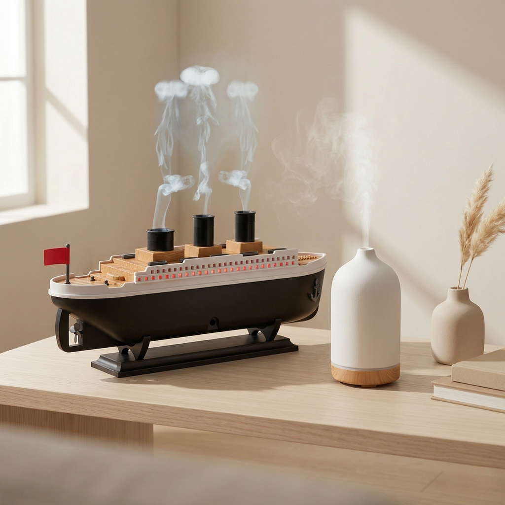 Remote Controlled Smart Humidifier For Home Comfort And Ambience