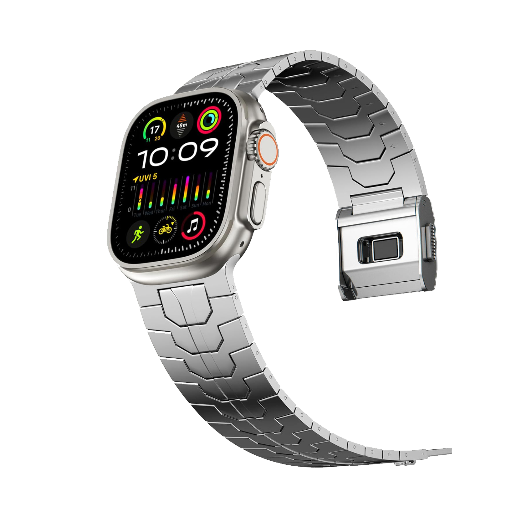 Vanguard Edition Edelstahlarmband für Apple Watch Ultra