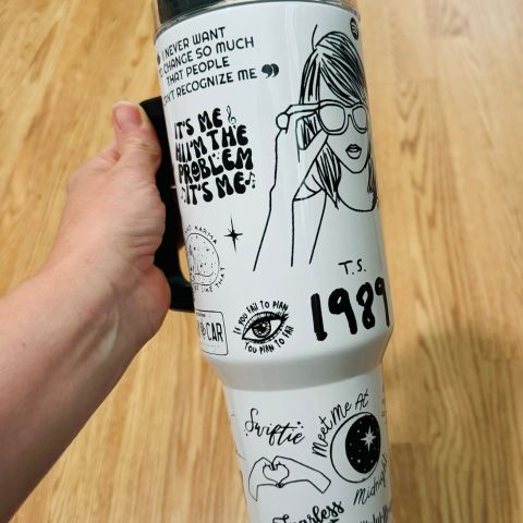Taylor Swift Limited Edition rustfrit stål isoleret termokrus