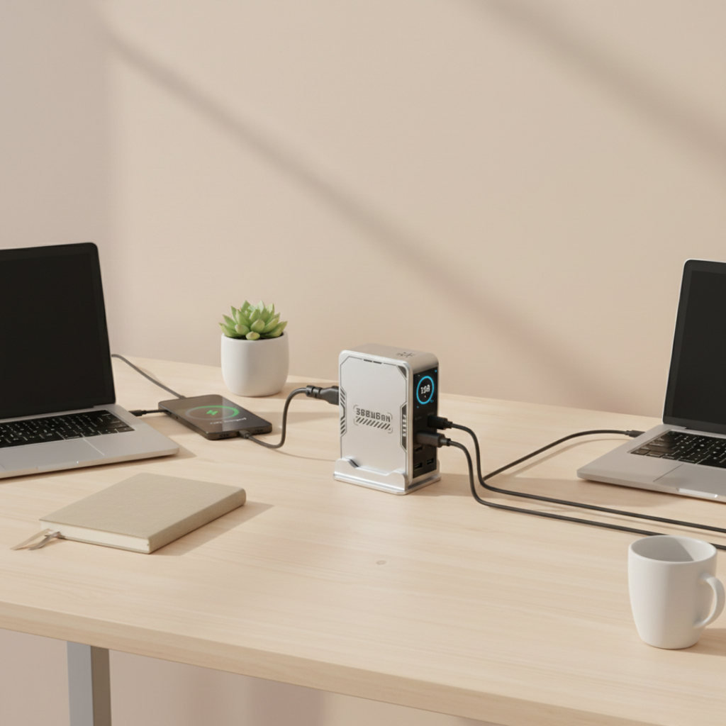 PowerHub 300W GaN Çoklu USB Portlu Şarj Cihazı Bugün