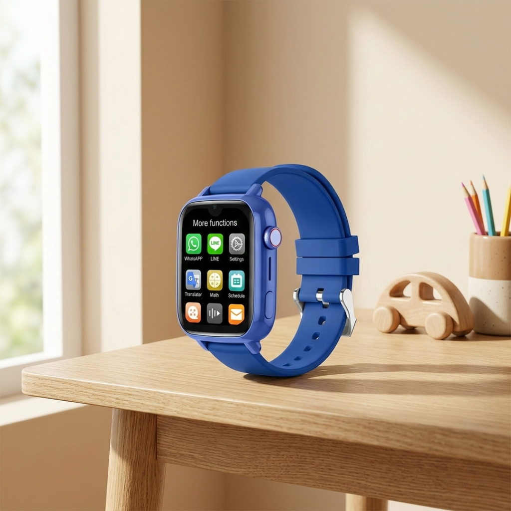 Kinder 4G GPS-Smartwatch mit sicherer Standortverfolgung für Eltern