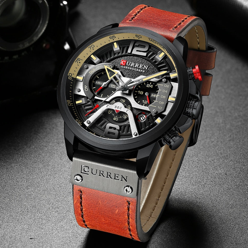 Aurelian Allure Men’s Watch Timeless Casual Style Edition