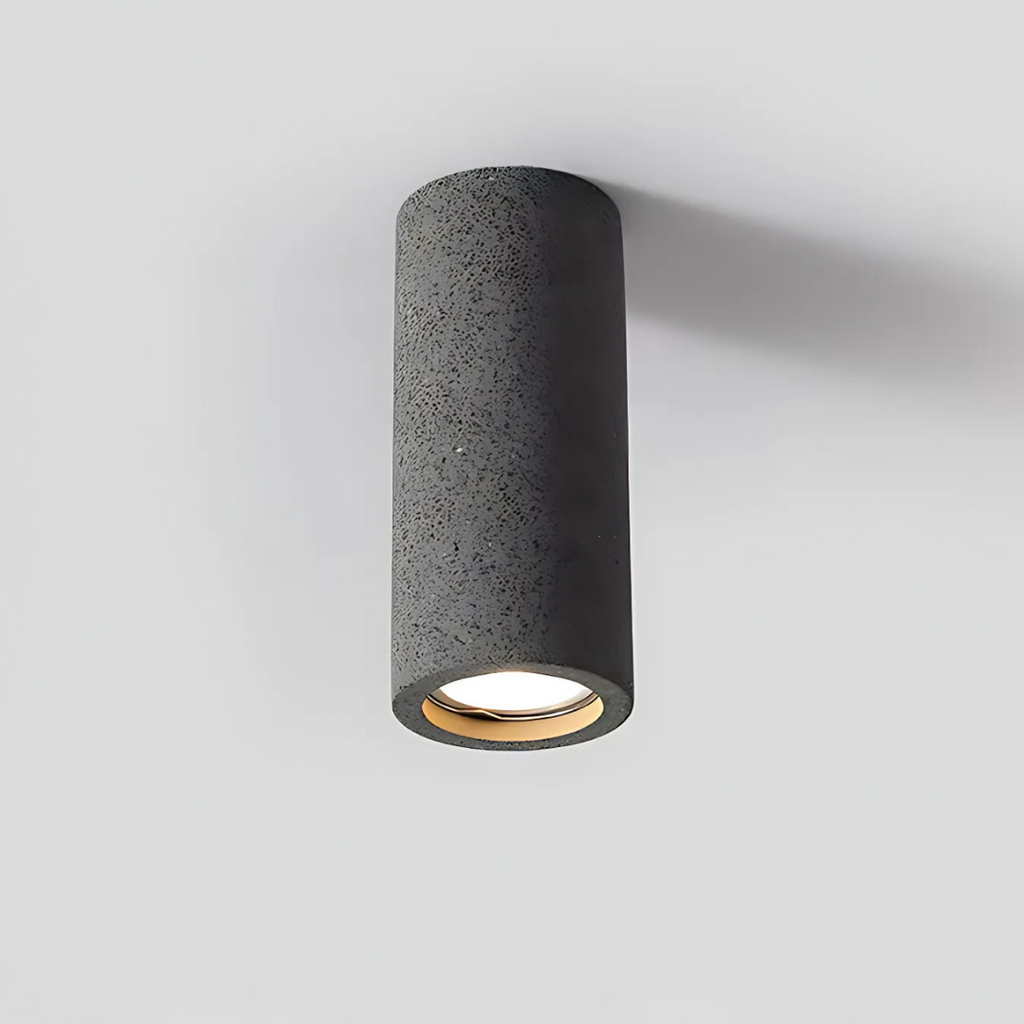 NovaStone taklampekolleksjon med stein- og metallfinish