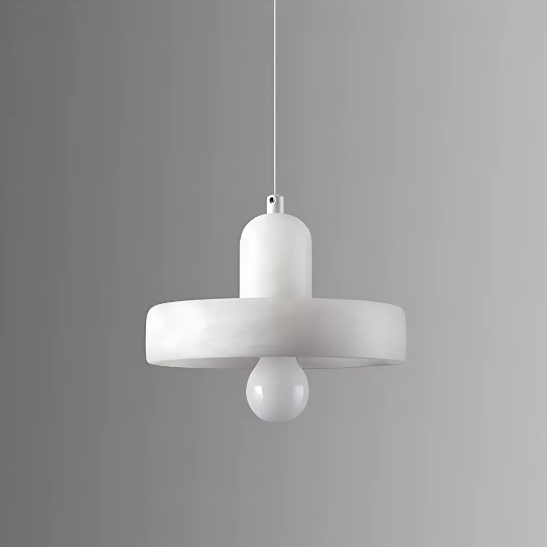 Vespera Suspension tricotée à la main en marbre LED E14 une lumière
