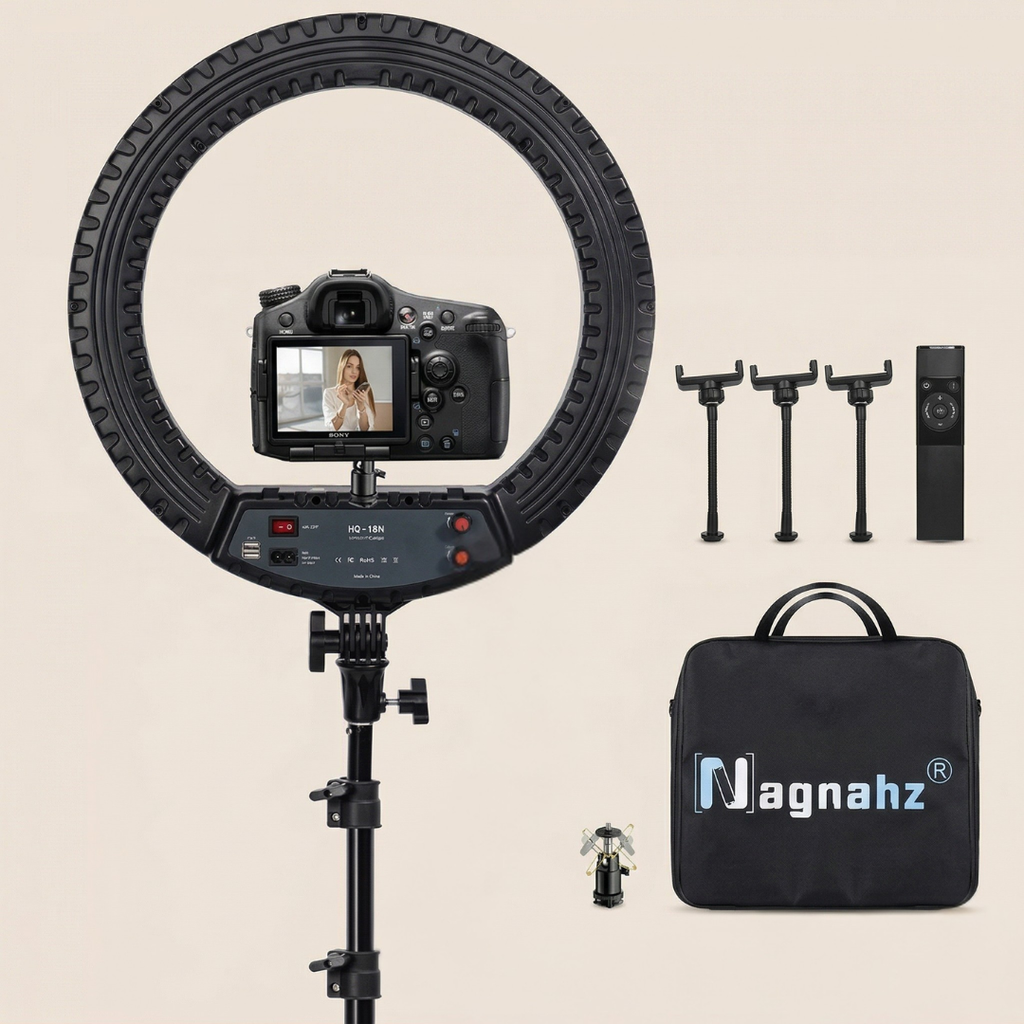 ProLite 18-Inch Circular LED Light With Tripod Stand