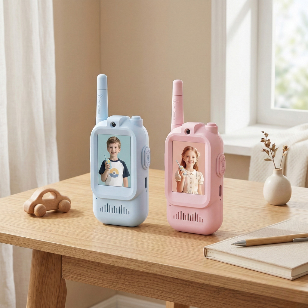 Video-fähige Walkie-Talkies für Kinder im Alter von drei bis sechs Jahren Spielzeit