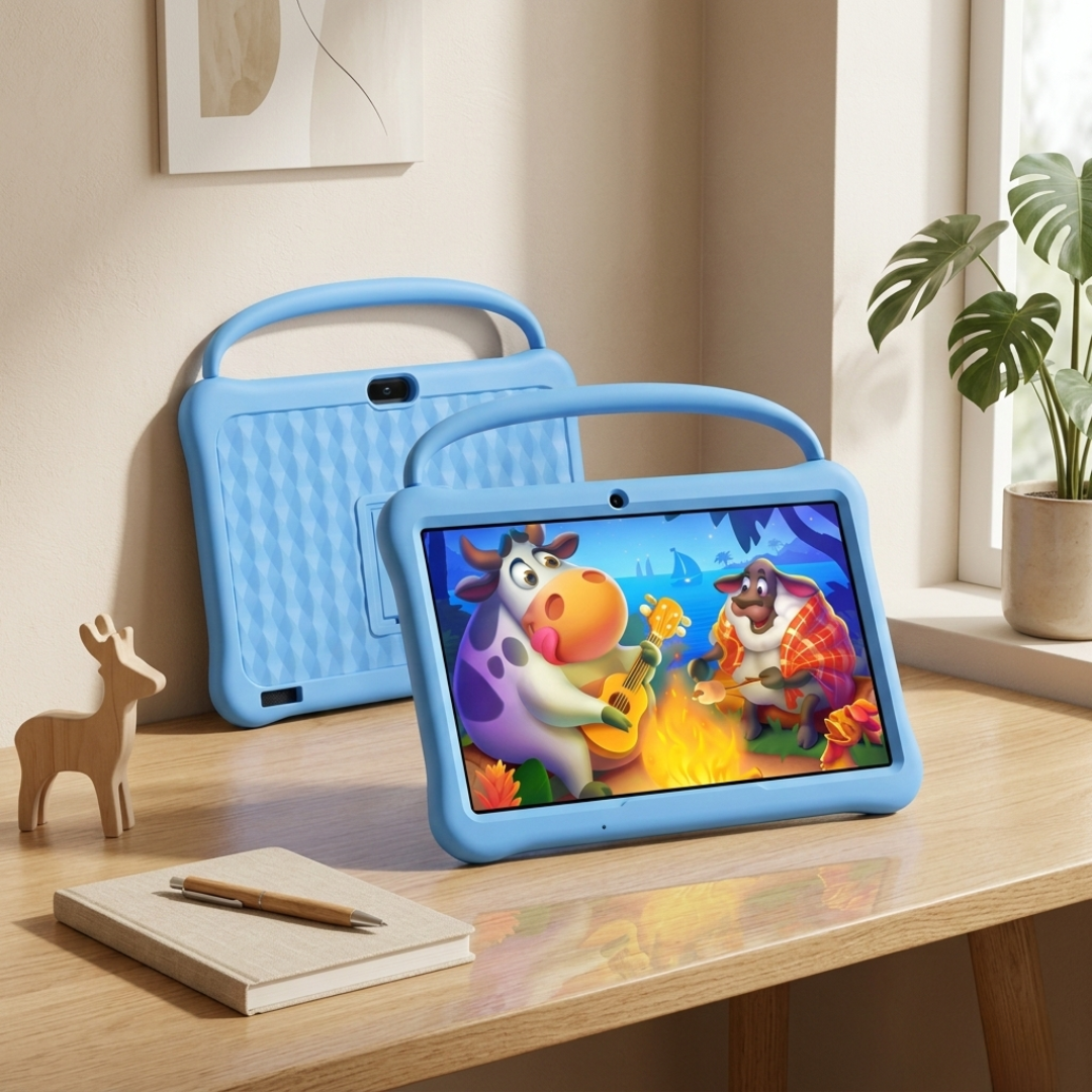 10-Inch Kids Tablet For Learning And Safe Use At Home