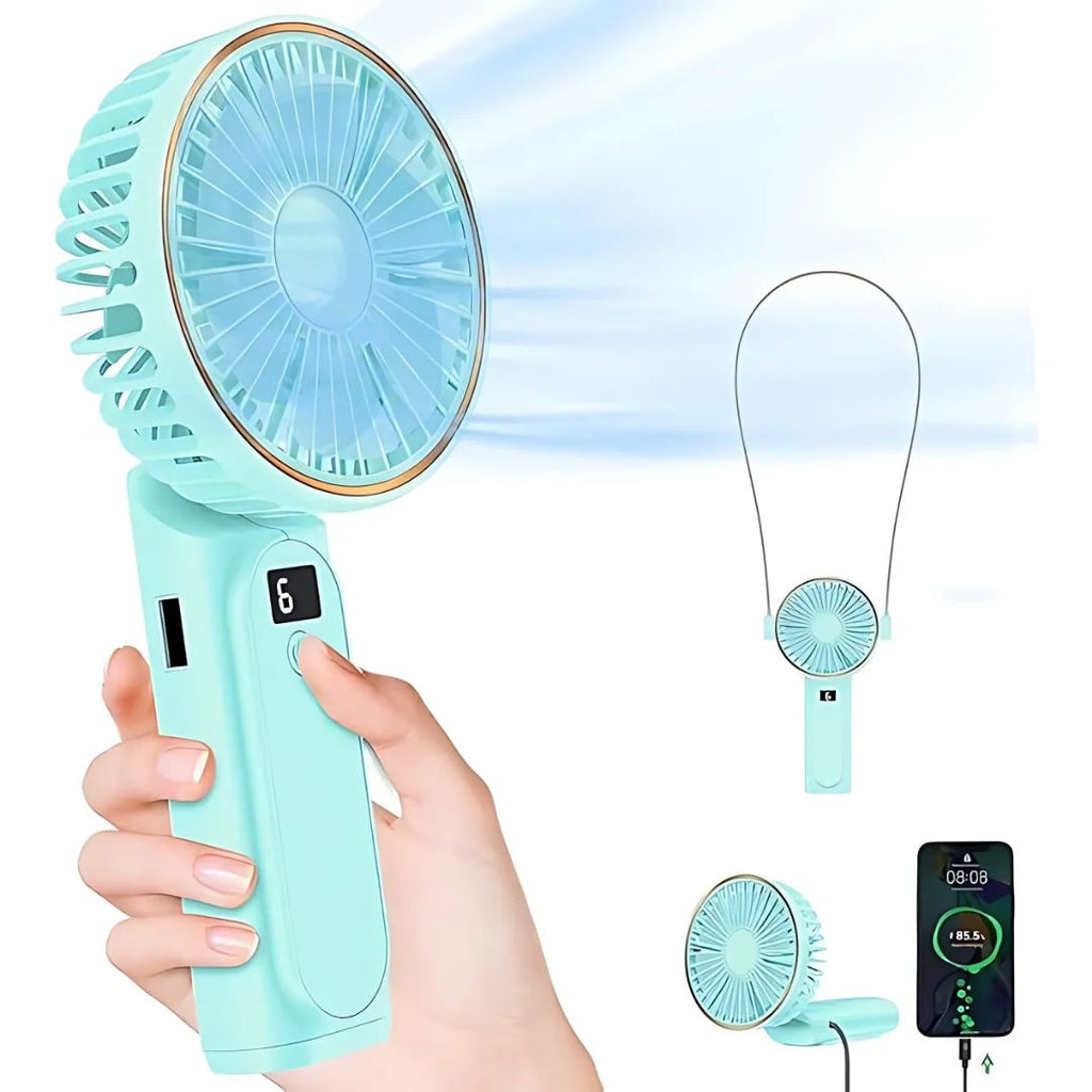 Ventilatore Portatile Tascabile BREEZIX per Raffreddamento Immediato Ovunque