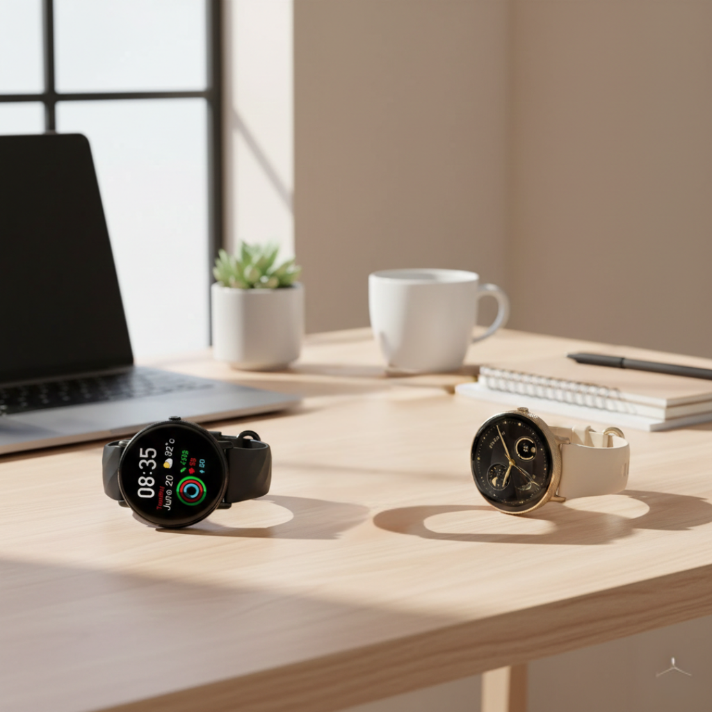 AMOLED Smartwatch With Bluetooth Calling Stainless Steel Waterproof Design