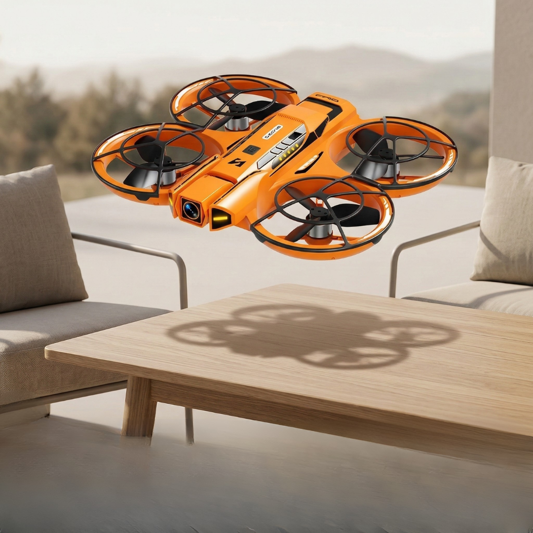 Kompakt drone med 8K-kamera og GPS til luftfotografering