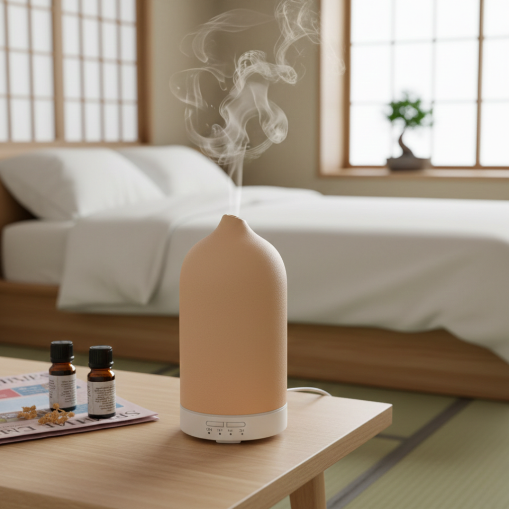 Dekorativ keramisk diffuser til aromatiske olier derhjemme