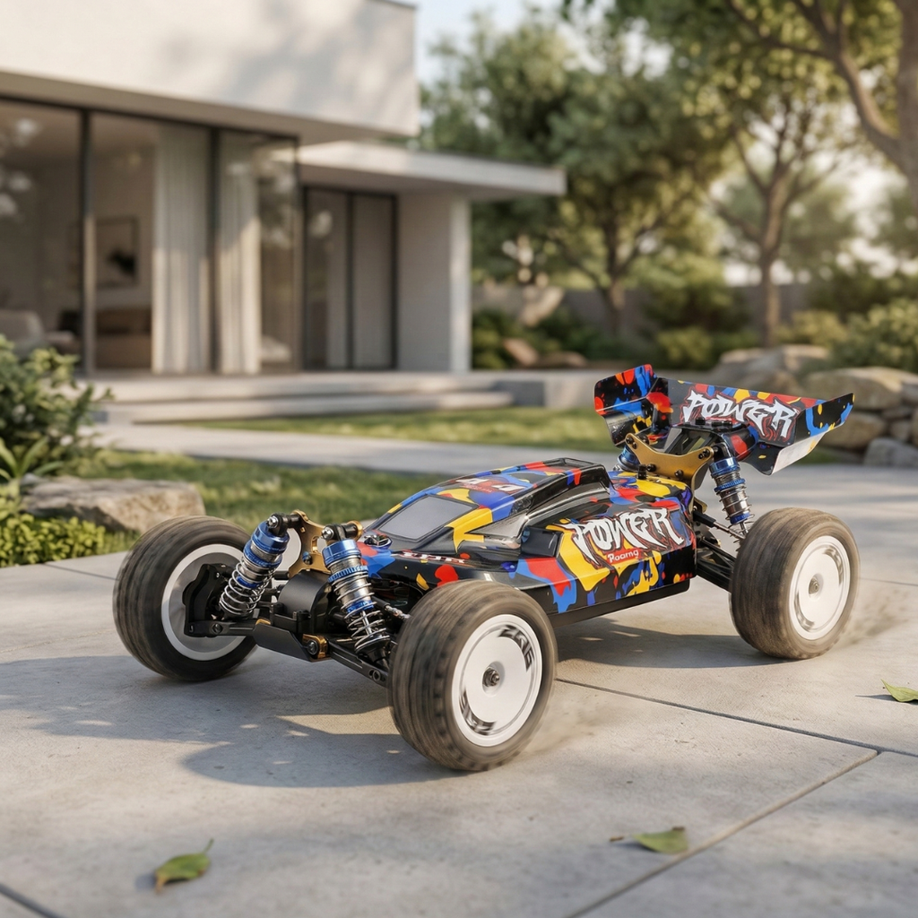 RC auto 1:12 bezkartáčové 4WD do terénu dosahující rychlosti 75 km/h