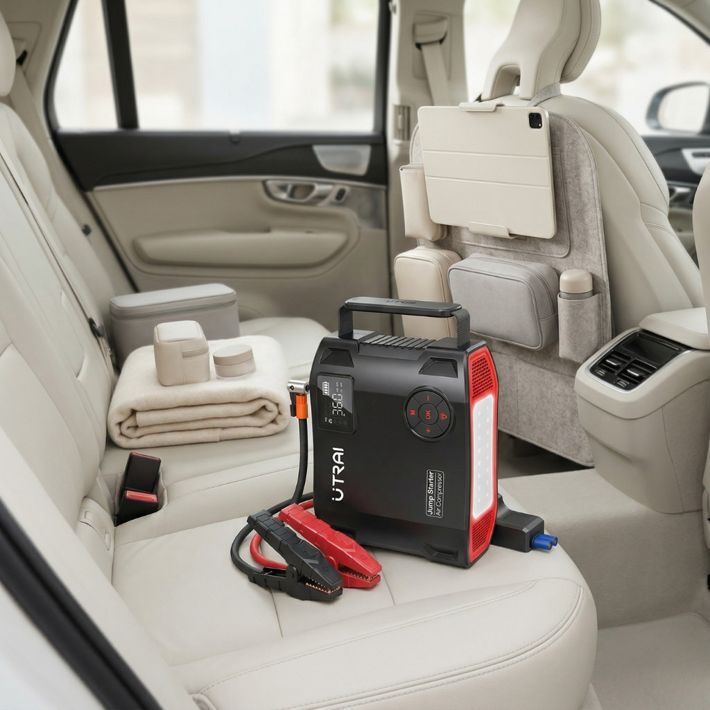 UTRAI 2000A Jump Starter Power Bank Portable Car Emergency Kit