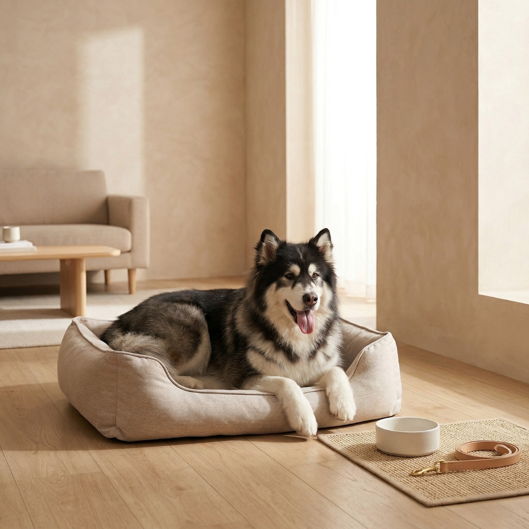 Albornoz toalla de microfibra Cozy Paws para perros de secado rápido