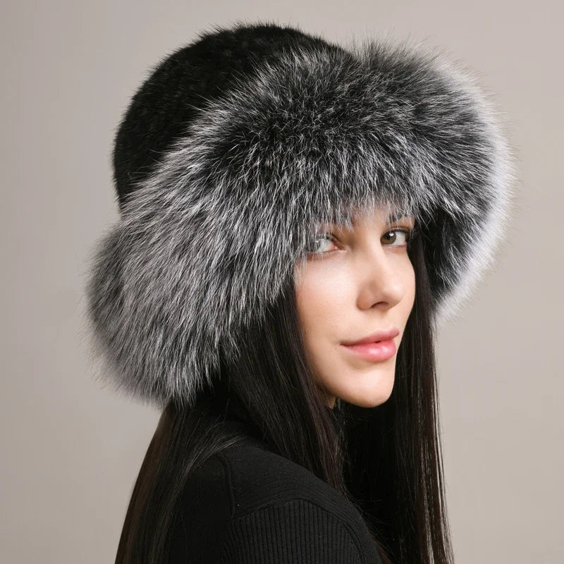 Valentina minkpels hat