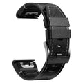 TPU + Læderrem til Garmin Fenix 8 7X 6XPro