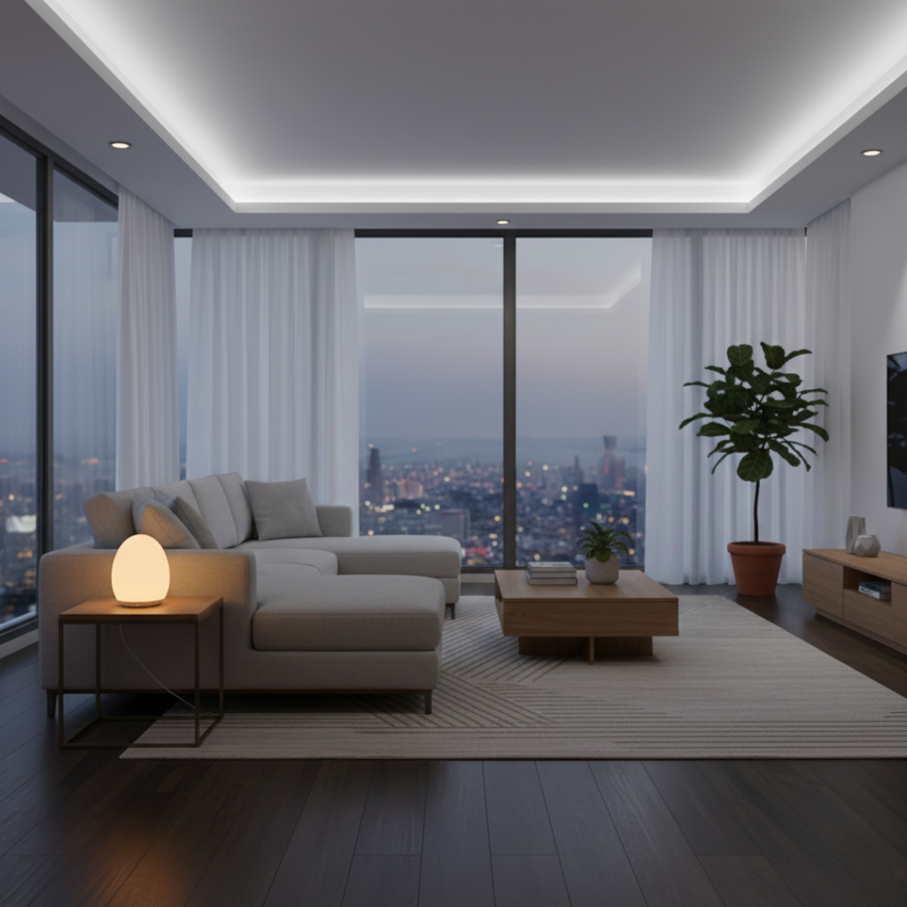 Lampada da comodino con LED ricaricabile per un uso facile