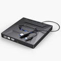 7-in-1 External DVD Drive and Writer With High Speed Data Transfer