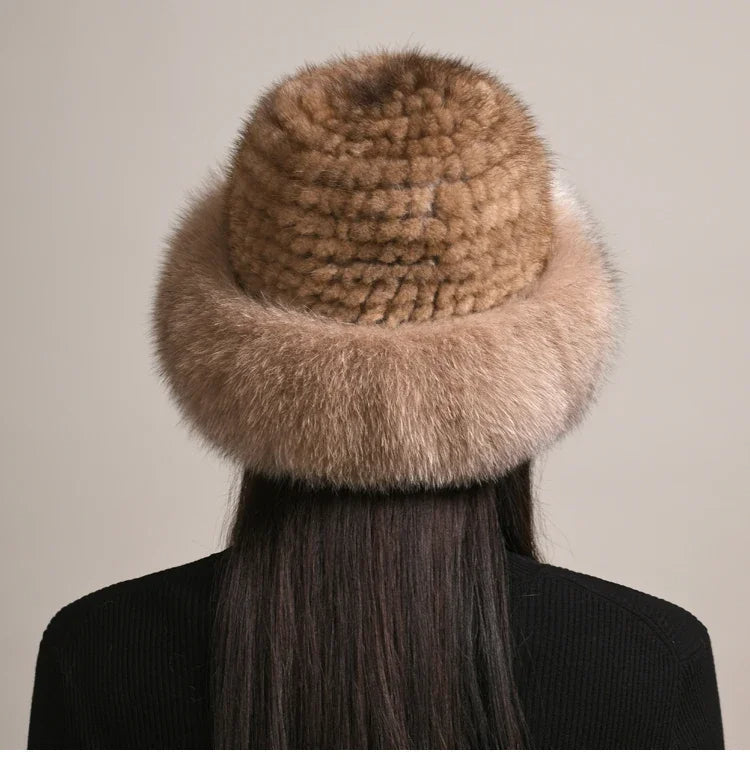 Valentina minkpels hat