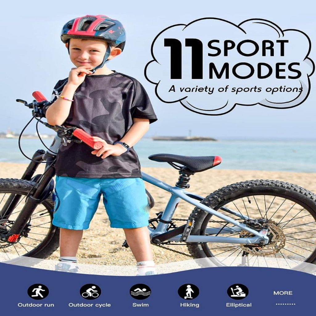 Dětské chytré hodinky Fitness – sledovač aktivity s krokoměrem a GPS pro děti