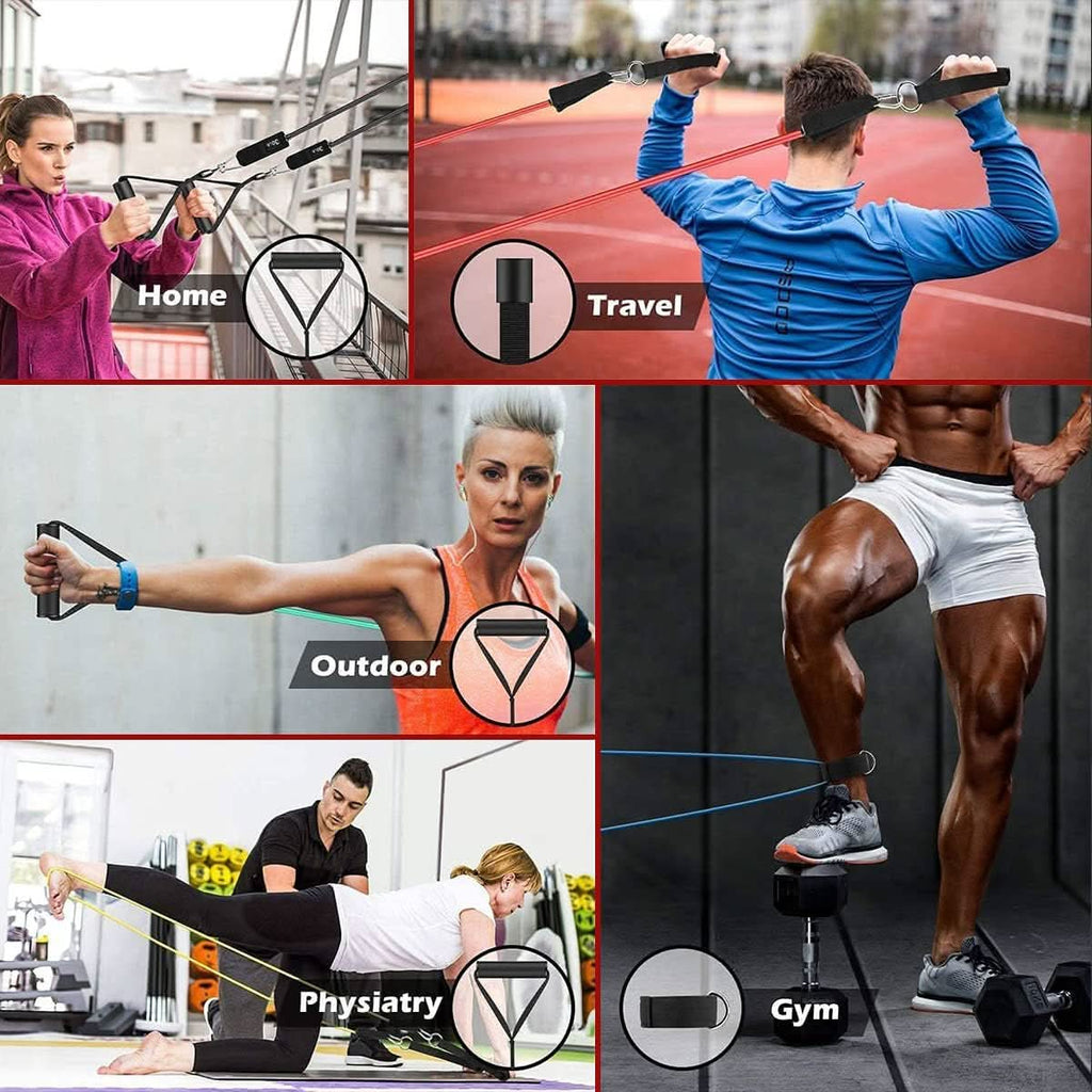 FlexCore Motstandsbånd for styrke- og mobilitetsutøvere hjemmegym
