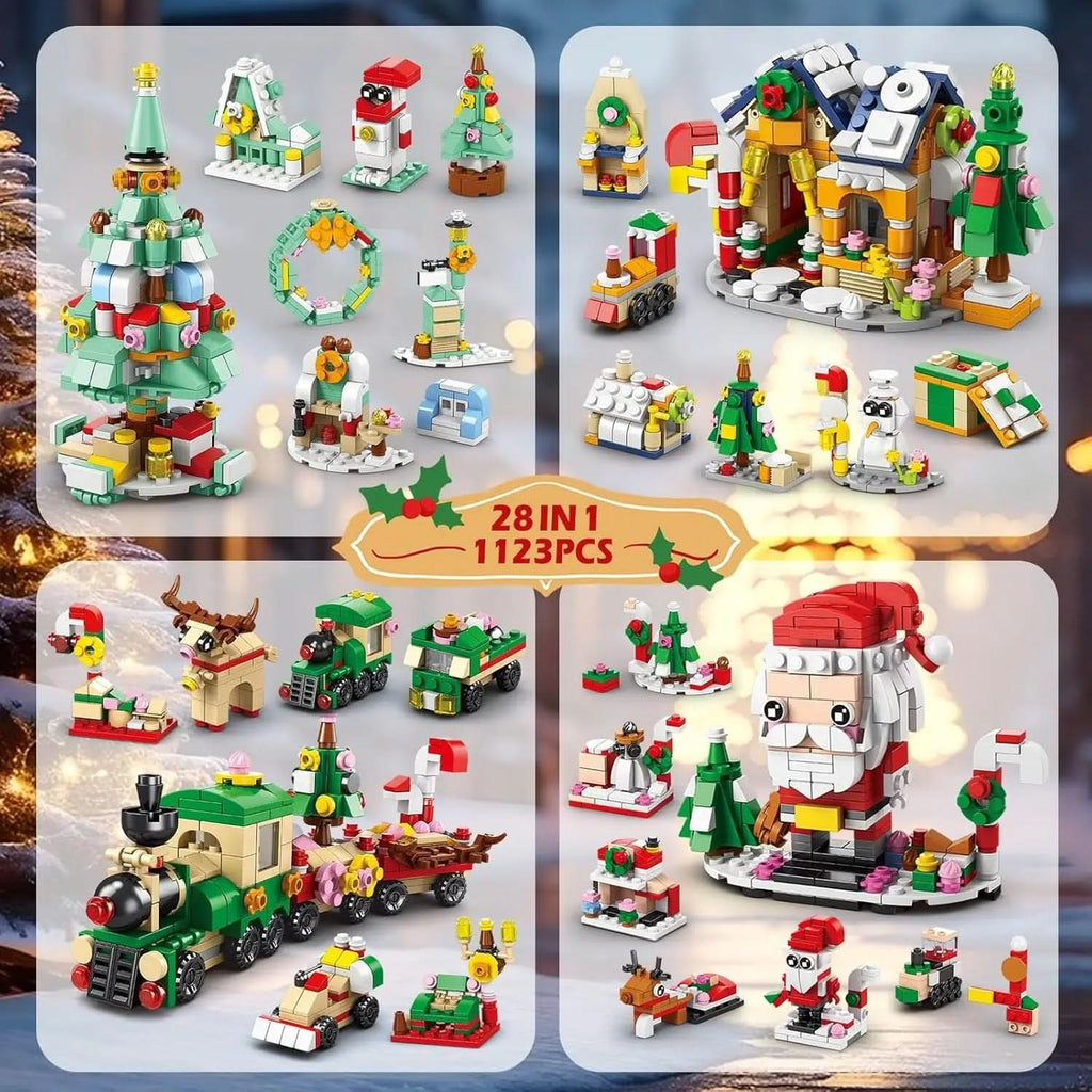 BrightCraft Adventní kalendář: Kreativní stavebnice na Vánoce pro děti od 6 let a výše