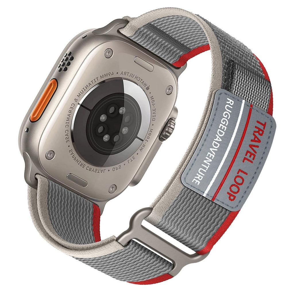 Adjustable Trail Loop Nylon Band For Apple Watch, Lightweight