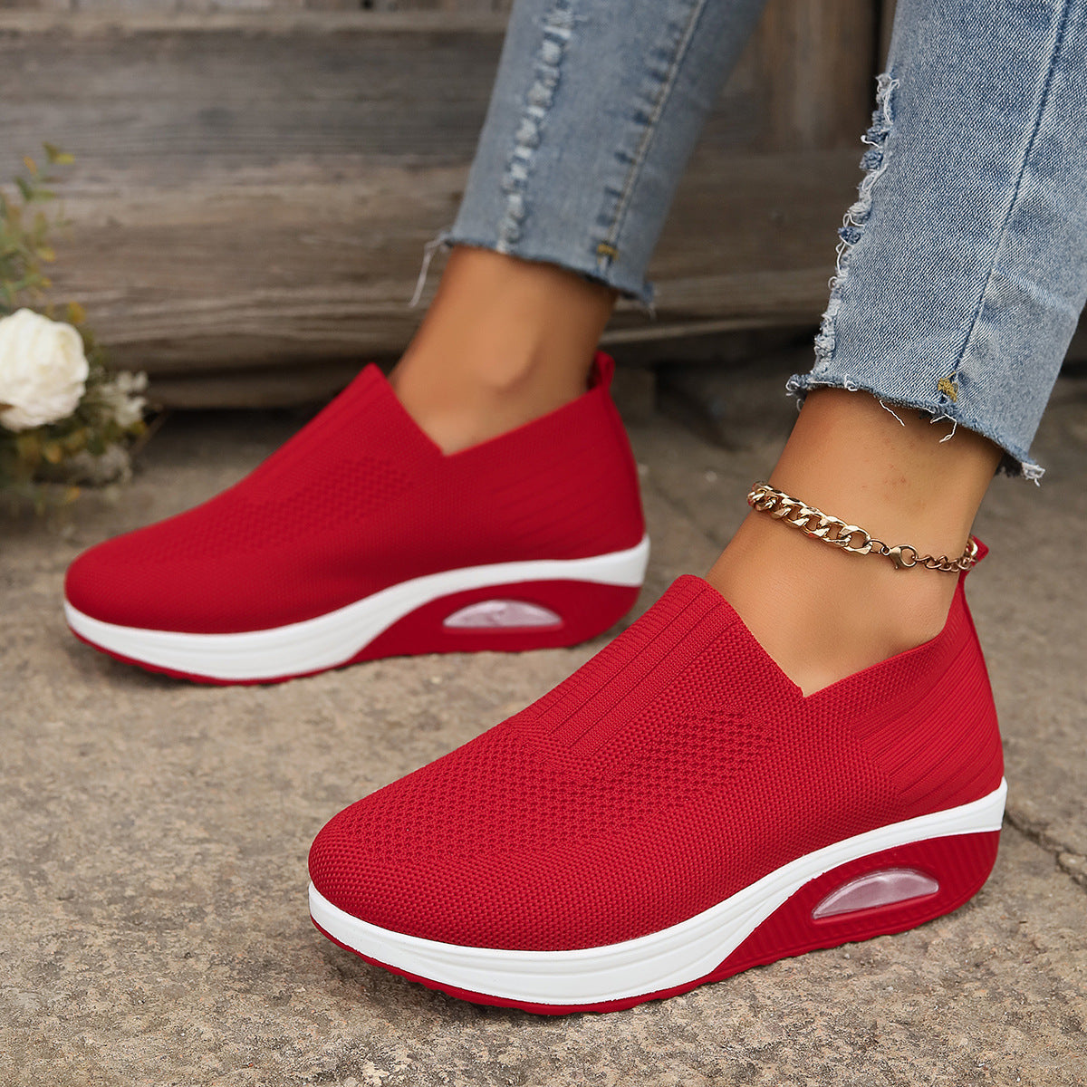 NovaFlex Orthopedic Women's Sneakers For Swollen Feet And Edema Relief
