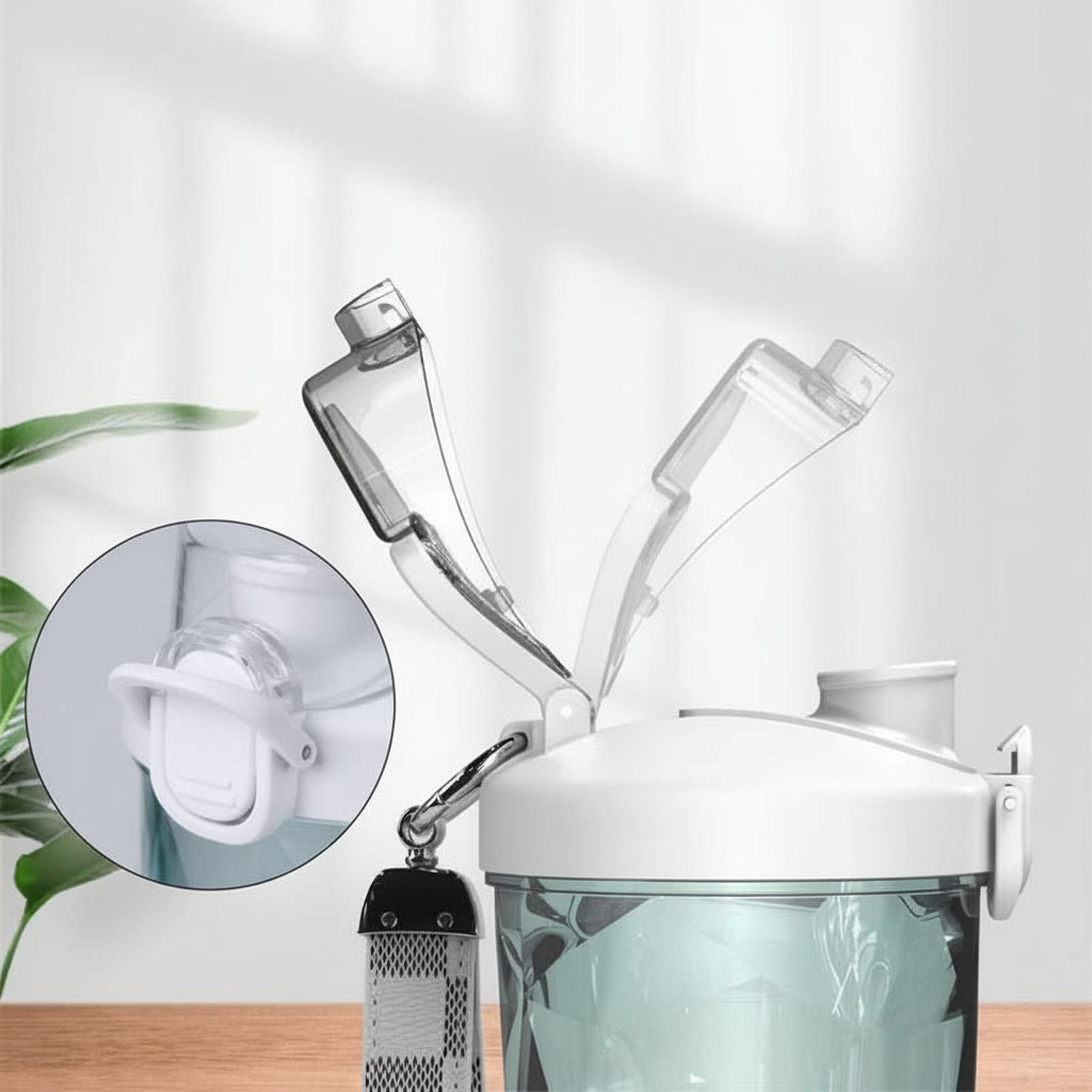 PulseMix Pro bærbar smoothieblender på farten med 4000 mAh batteri 600 ml