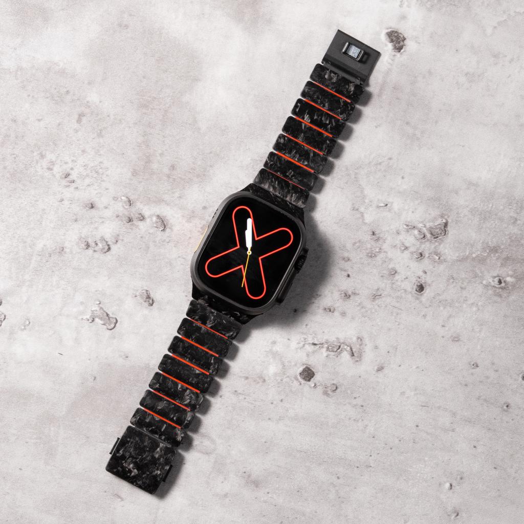 GEMINI Carbon Fiber Bracelet For Watches And Timepieces