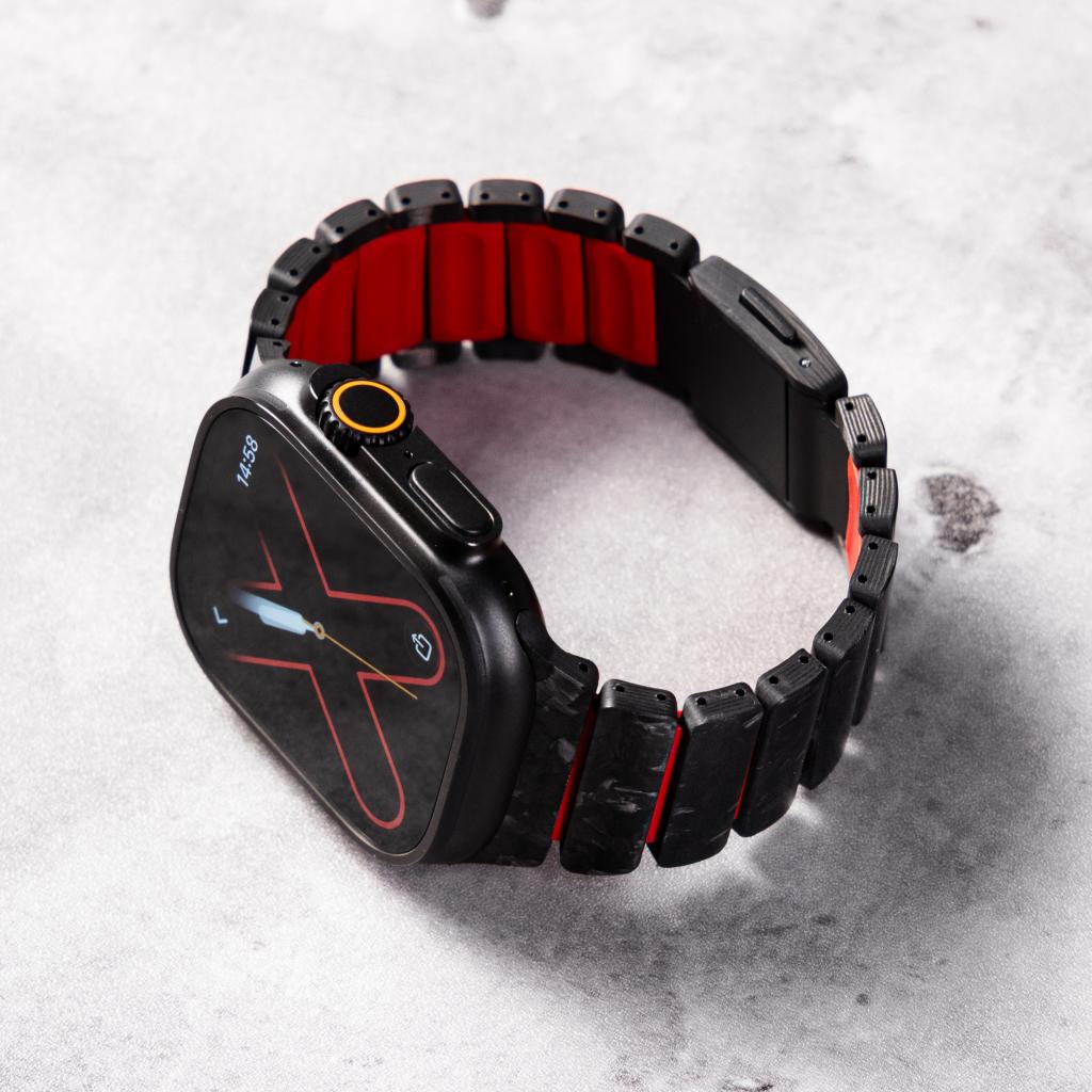 GEMINI Carbon Fiber Bracelet For Watches And Timepieces