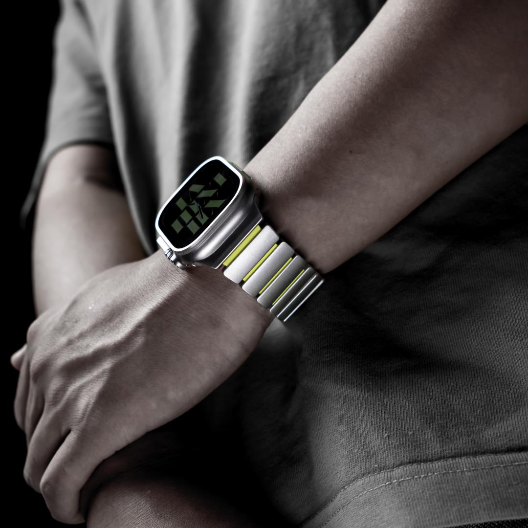 GEMINI Titanium Band For Apple Watch Ultra Lightweight And Durable