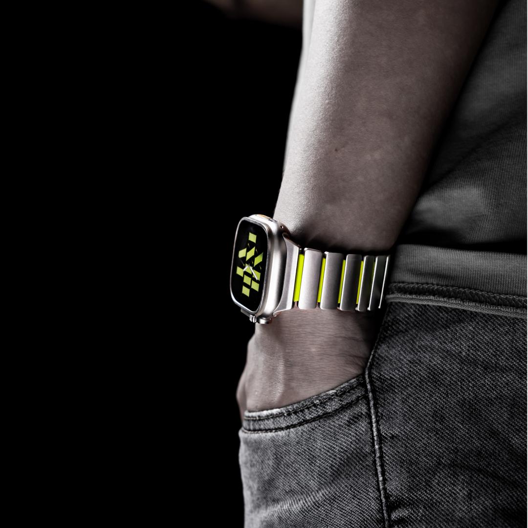 GEMINI Titanium Band For Apple Watch Ultra Lightweight And Durable