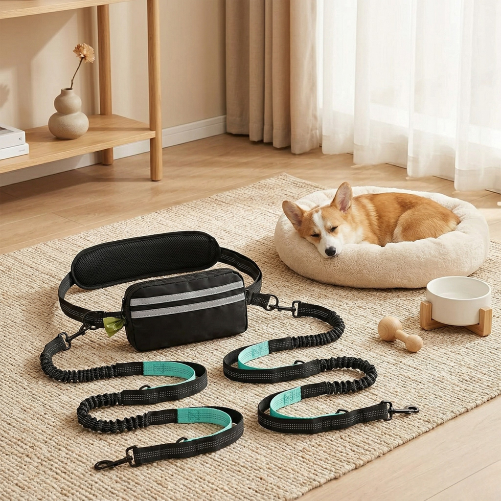 Crossbody hundesnorepose til mellemstore og store hunde