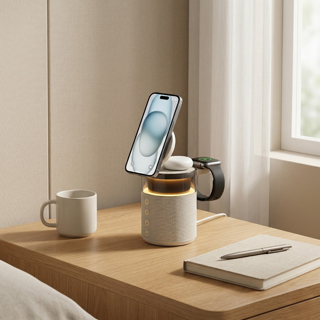 Five In One Magnetic Charging Hub For iPhone iWatch AirPods