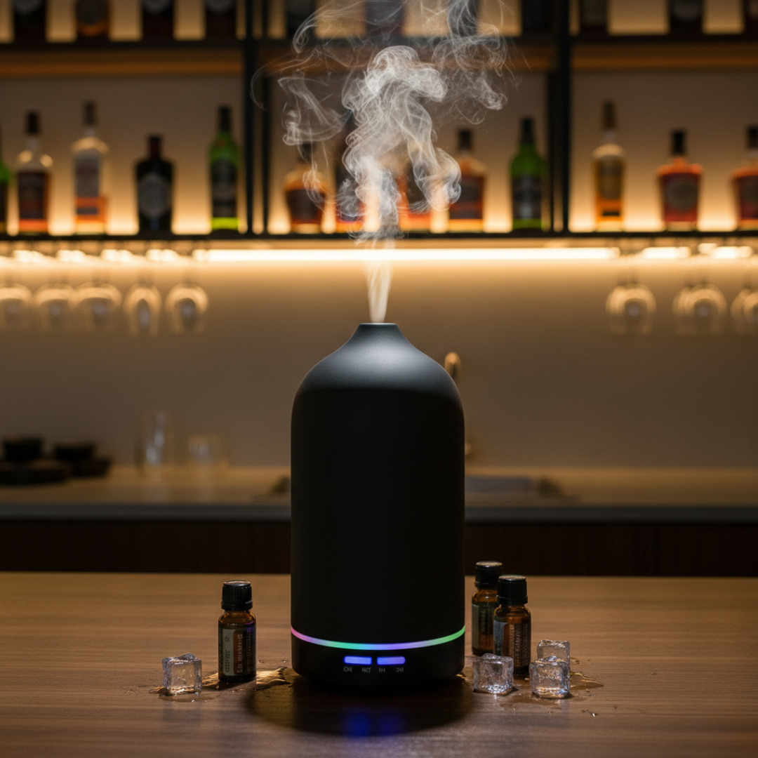 Dekorativ keramisk diffuser til aromatiske olier derhjemme
