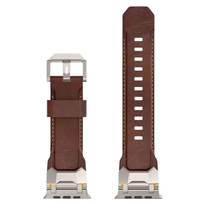 Läderarmband för Apple Watch-tillbehör