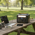Compact Portable Solar Generator System For Backup Power