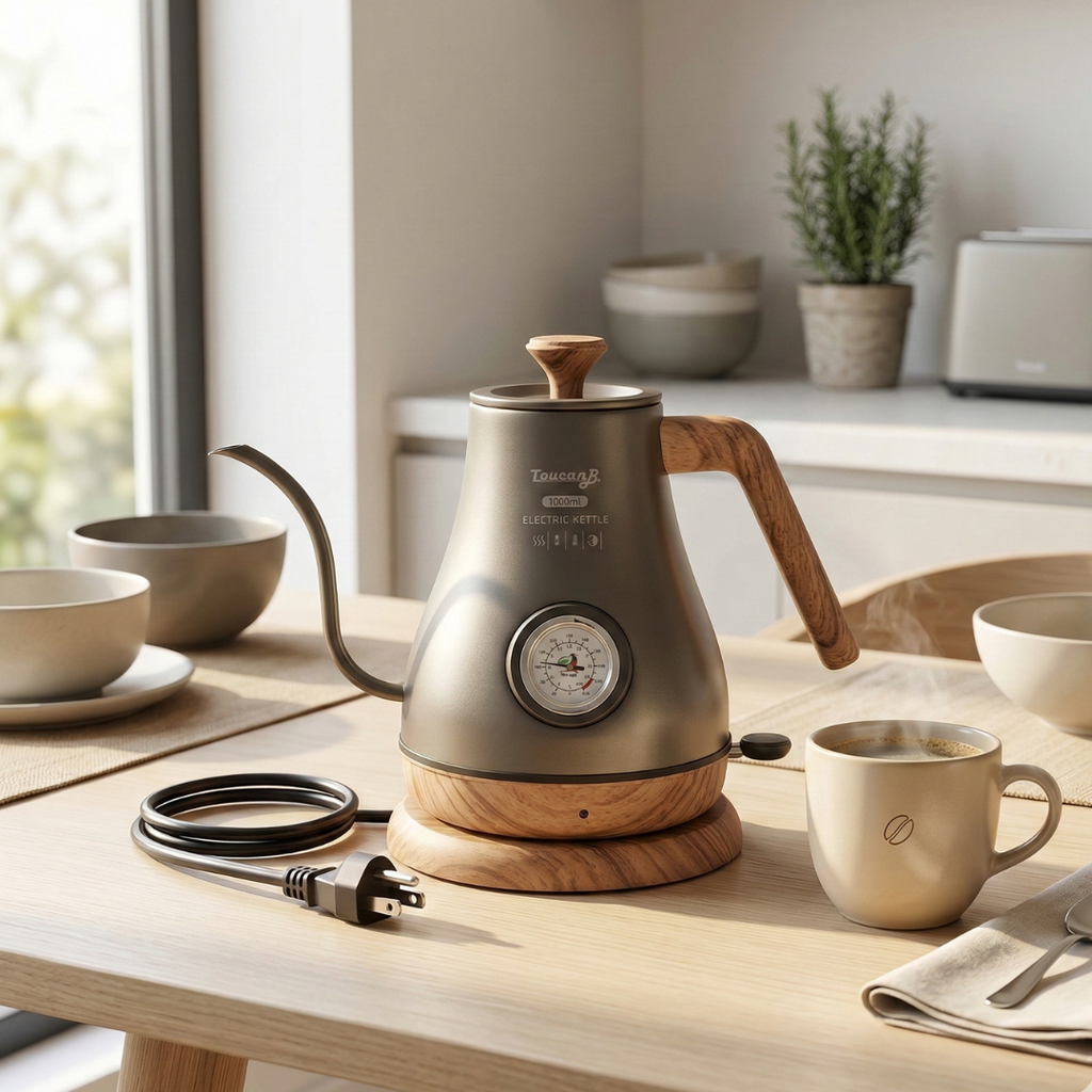 Electric Kettle In Stainless Steel With Rapid Boil