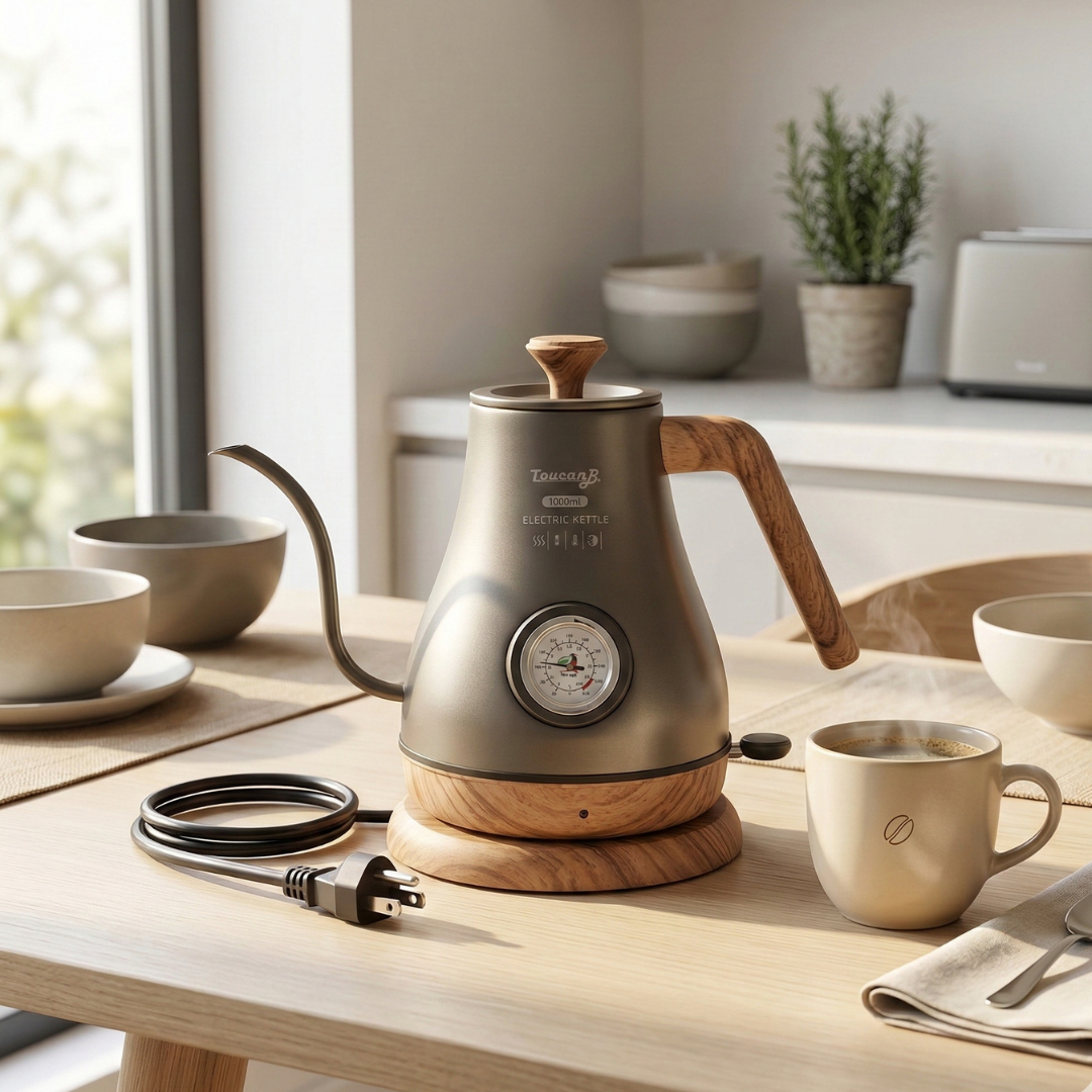 Electric Kettle In Stainless Steel With Rapid Boil