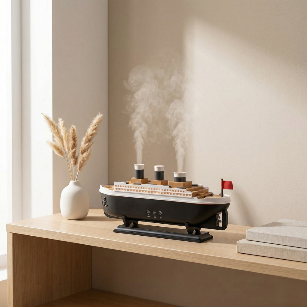 Remote Controlled Smart Humidifier For Home Comfort And Ambience
