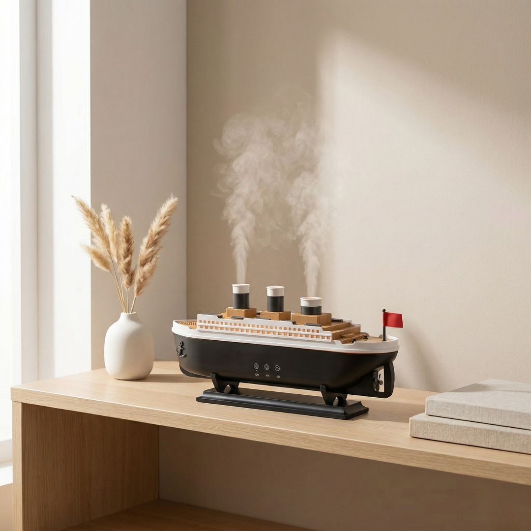 Remote Controlled Smart Humidifier For Home Comfort And Ambience
